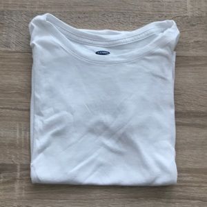 Kids Plain White T-shirt